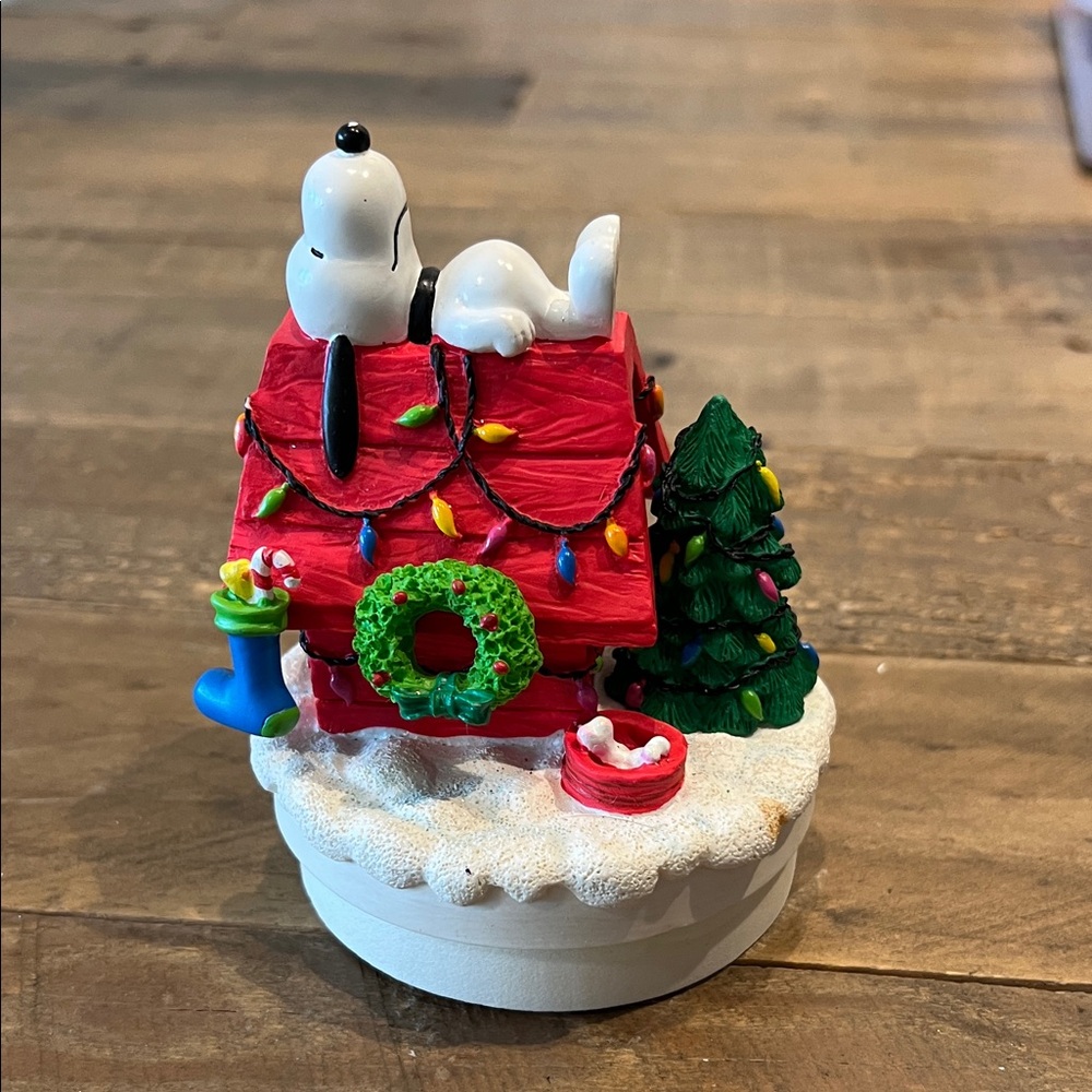 Festive Snoopy Holiday candle
Jar topper